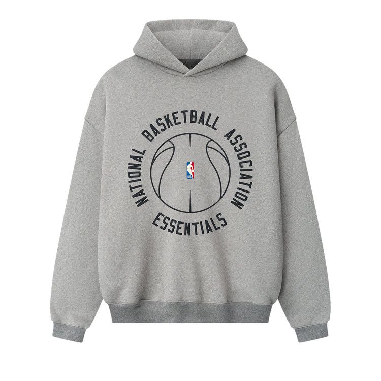 Fear of God Essentials NBA x Barkley Hendricks 90s Hoodie 'Concrete Heather'