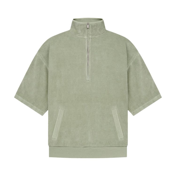 Fear of God Essentials Velour Mockneck 'Seafoam'