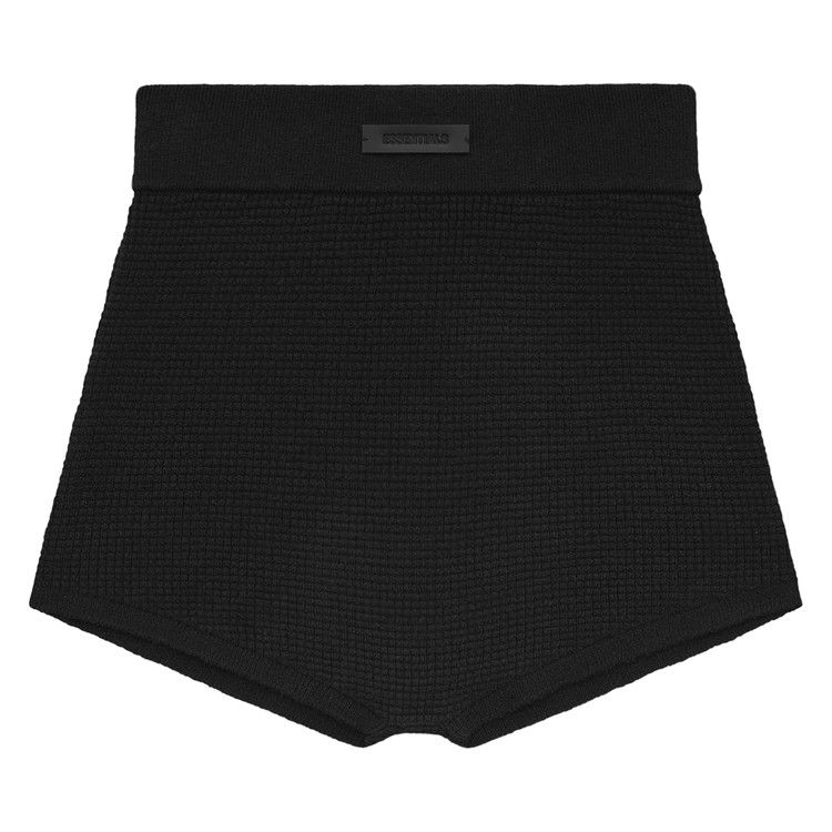 Fear of God Essentials Waffle Boy Short 'Black'