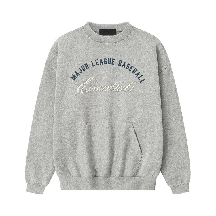Fear of God Essentials MLB Sport Crewneck 'Concrete Heather'