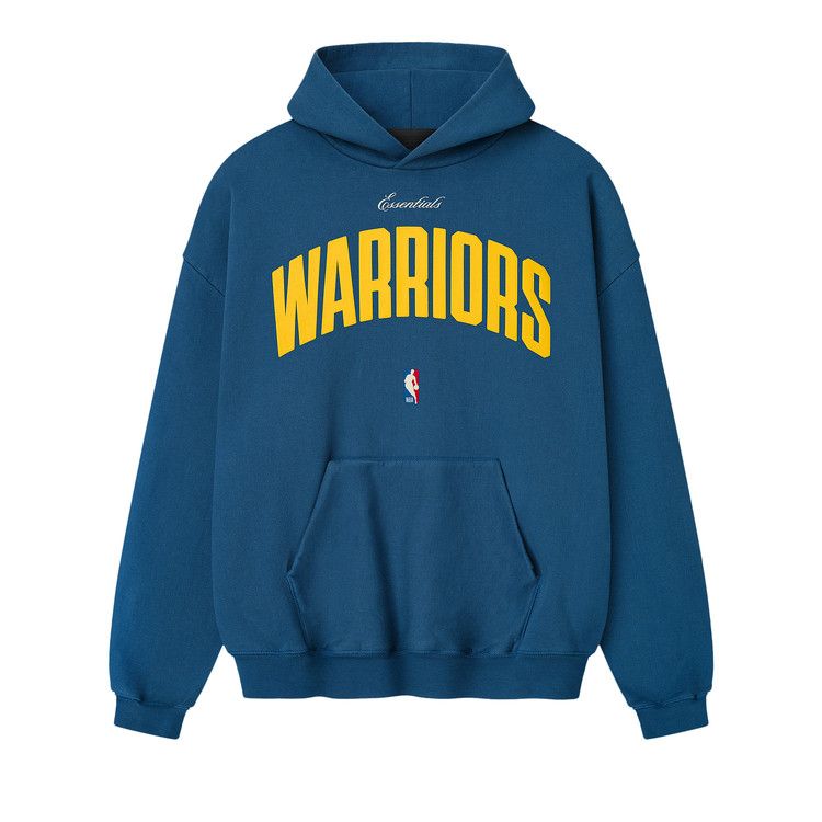 Fear of God Essentials Warriors 90s Hoodie 'Blue Sapphire'
