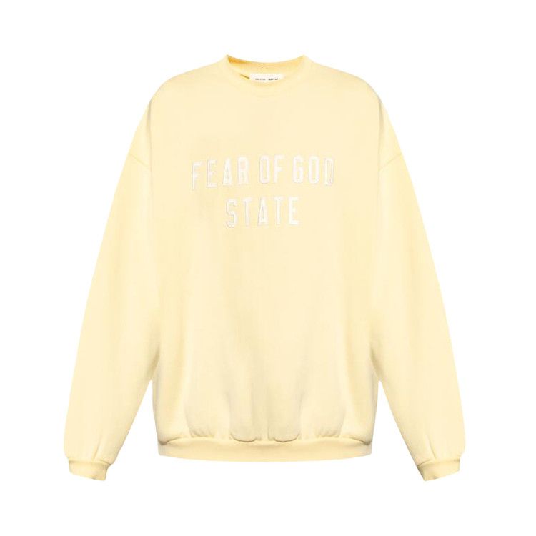 Fear of God Essentials 90s Crewneck Sweatshirt 'Garden Yellow'