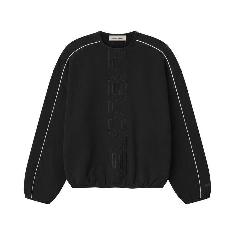 Fear of God Essentials Active Trace Modern Crewneck Sweatshirt 'Vintage Black'