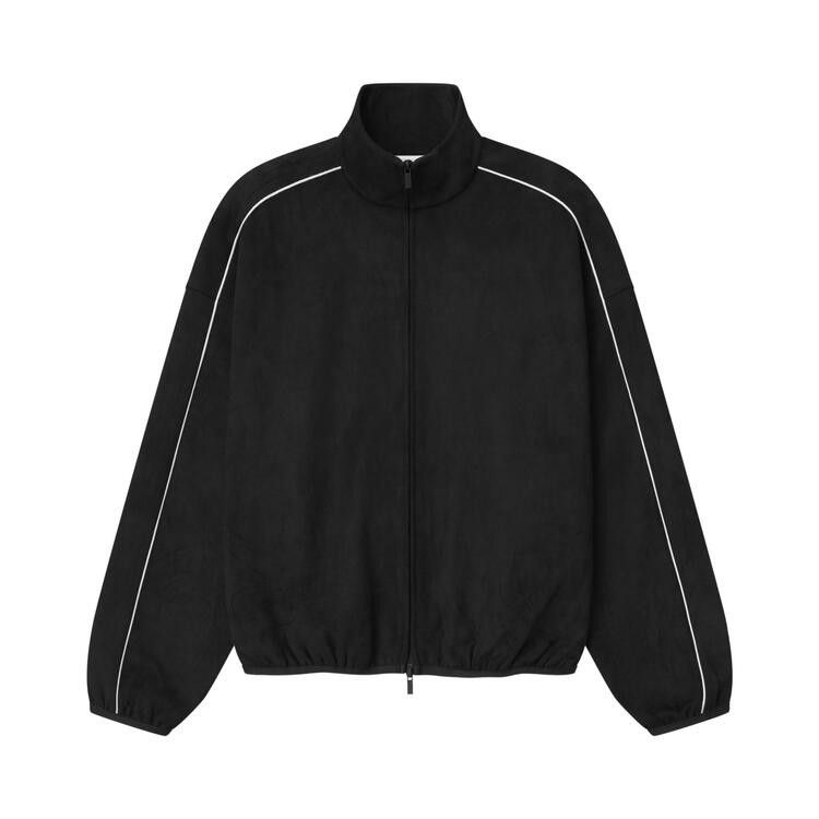 Fear of God Essentials Signature Modern Track With Piping Jacket 'Vintage Black'