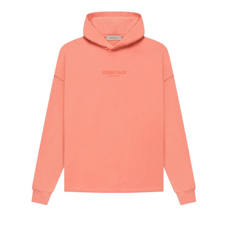Fear of God Essentials Relaxed Hoodie 'Coral'
