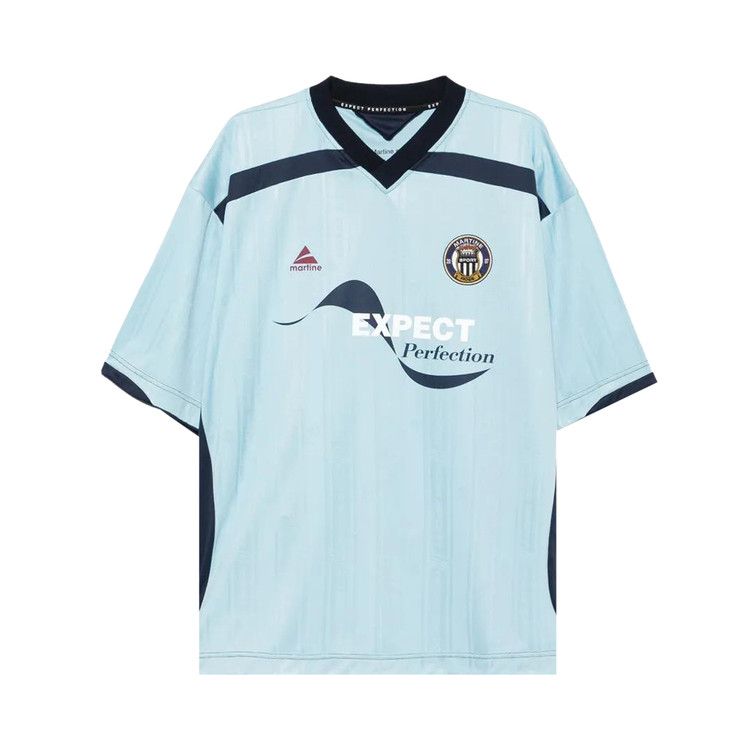 Martine Rose Football Top 'Blue Light'