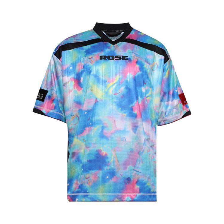 Martine Rose Printed Football Top 'Blue'