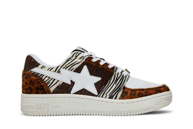 Bapesta Low M2 'Animal Mix'