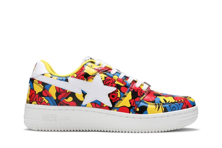 Medicom Toy x Bapesta Low M1 'All‑Over Camo'