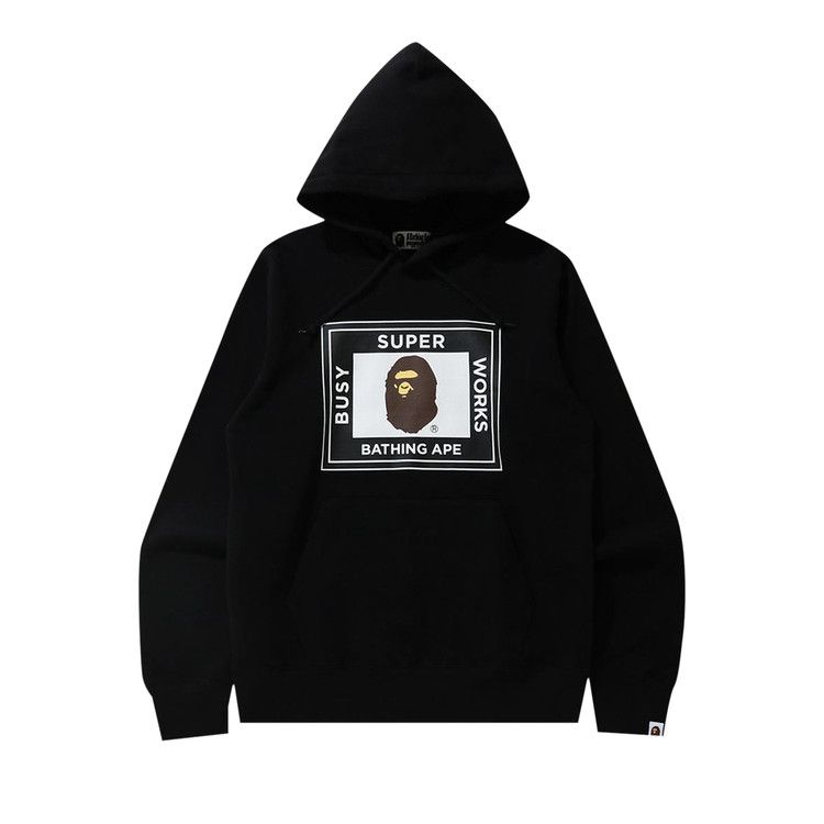 BAPE Super Busy Works Pullover Hoodie 'Black'