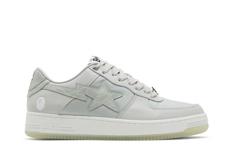 Bapesta 'Text Code Camo - Grey'