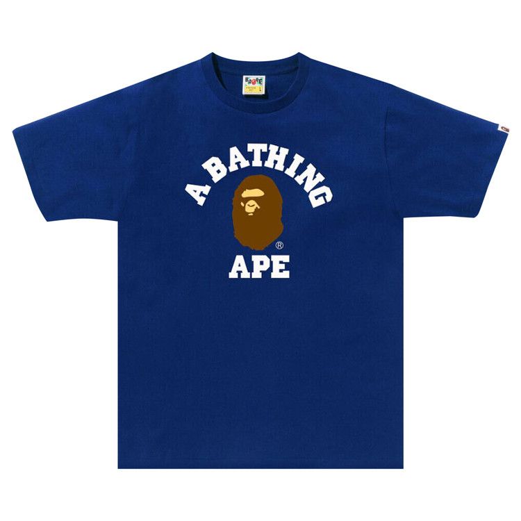 BAPE College Tee 'Blue'