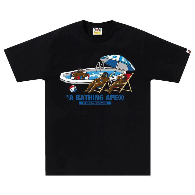 BAPE Poolside Tee 'Black'