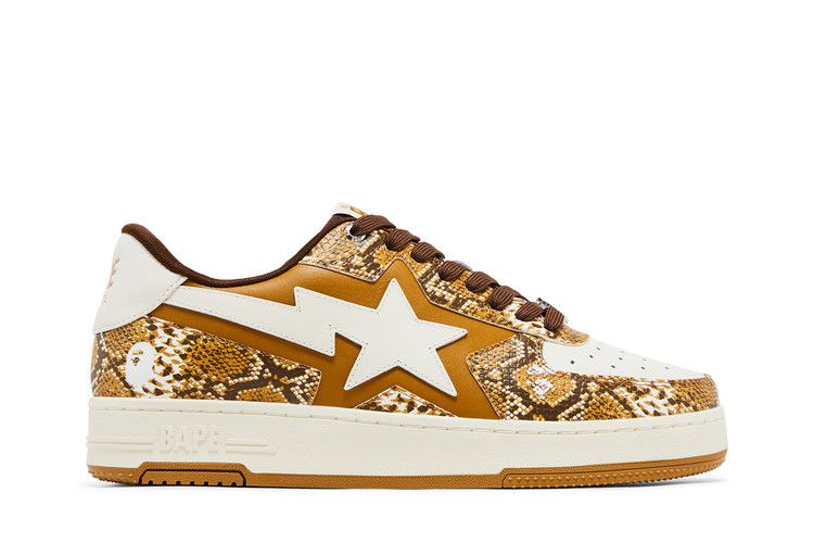 BAPE Tape Sta 'Tan Snakeskin' SSENSE Exclusive