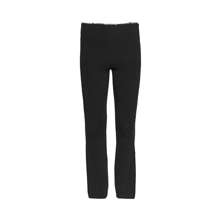 Alexander Wang Boot Leg Pant W/ Logo Waist Chain 'Black'