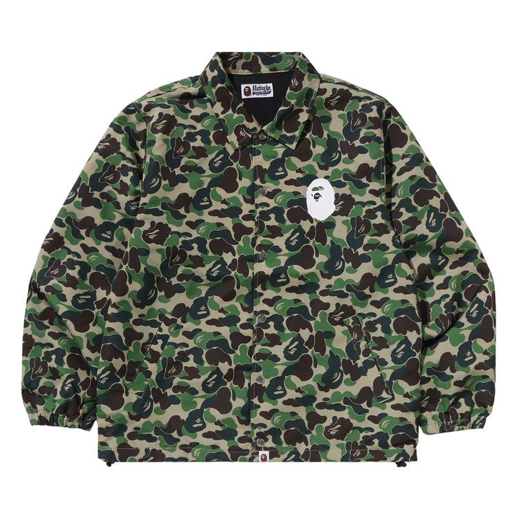 BAPE ABC Camo NYC Logo Coach Jacket 'Green'
