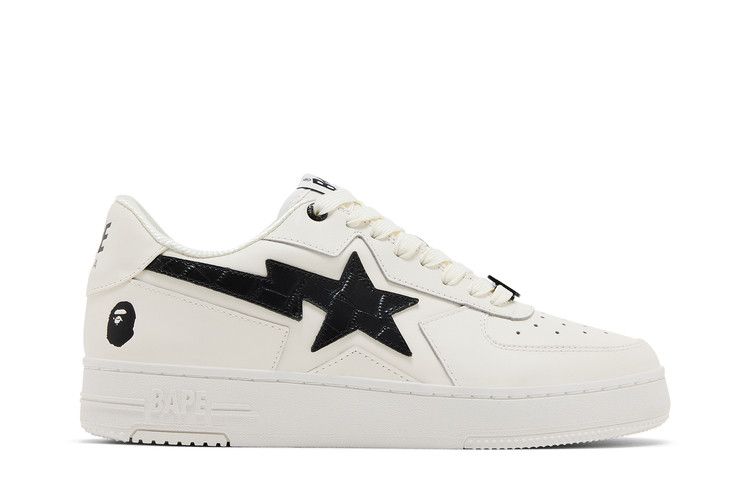 Bapesta Icon #1 M2 'Croc Pack - White Black'