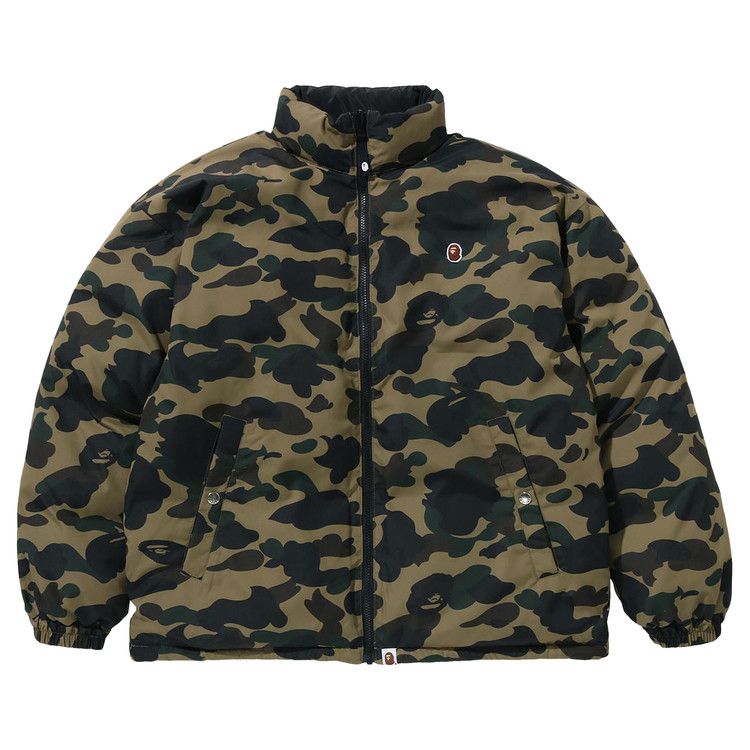 BAPE 1st Camo Reversible Down Jacket 'Green'