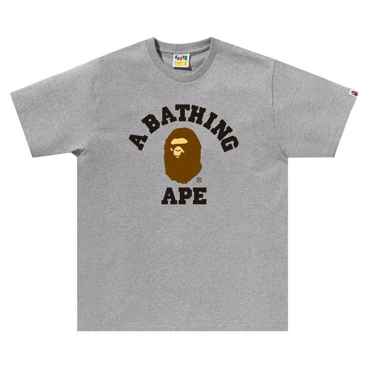 BAPE College Tee 'Grey'