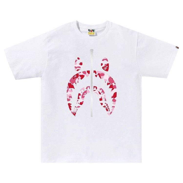 BAPE ABC Camo Shark Tee 'Black Pink'
