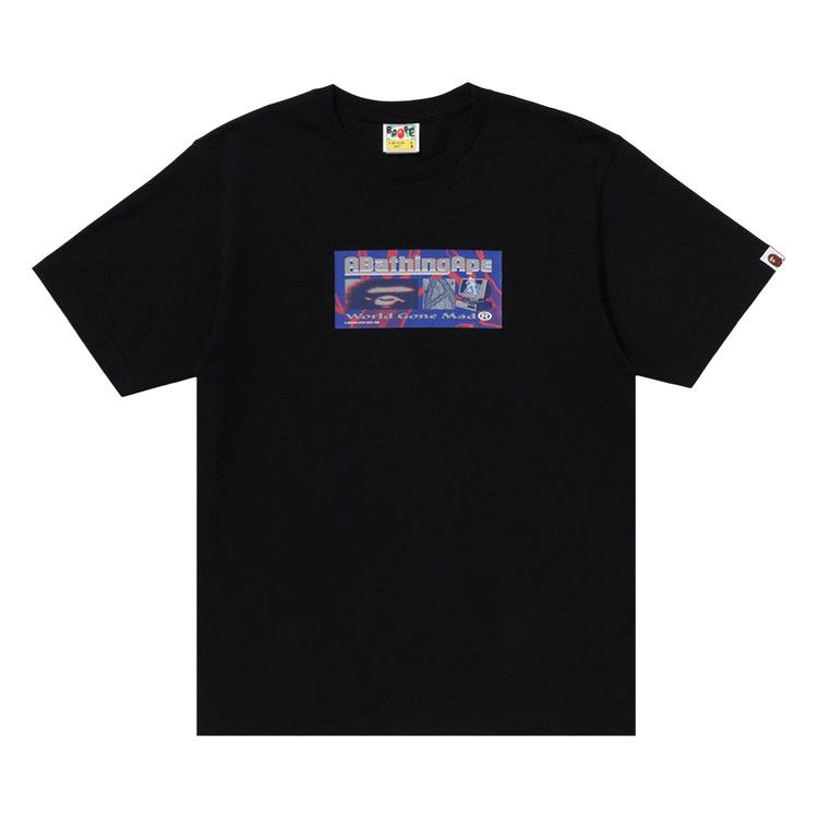 BAPE Handprint Logo Tee 'Black'