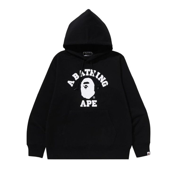 BAPE College Pullover Hoodie 'Black'