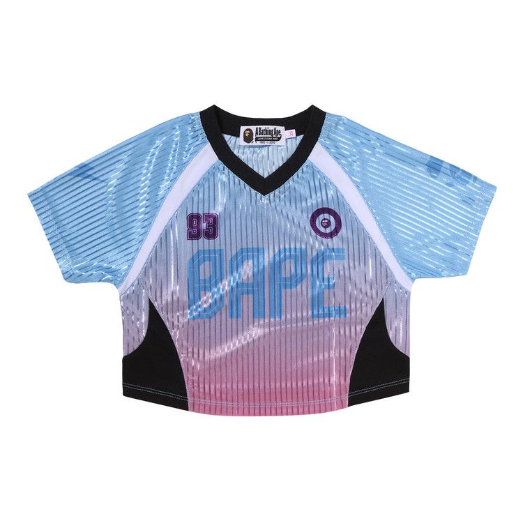 BAPE Dip Dye Multi Logo Mini Tee 'Blue'