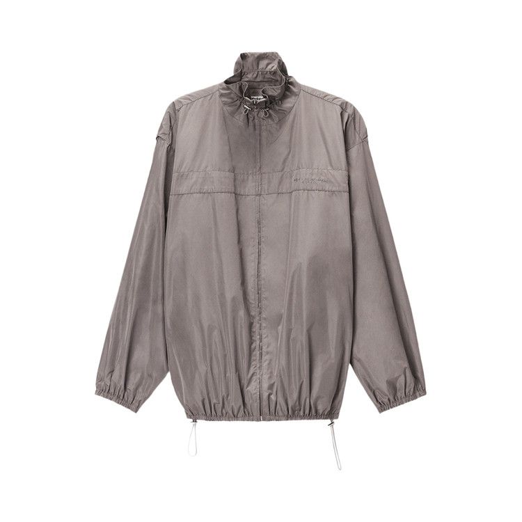 Alexander Wang Oversized Track Jacket W/ Gathered Neck 'Grey'