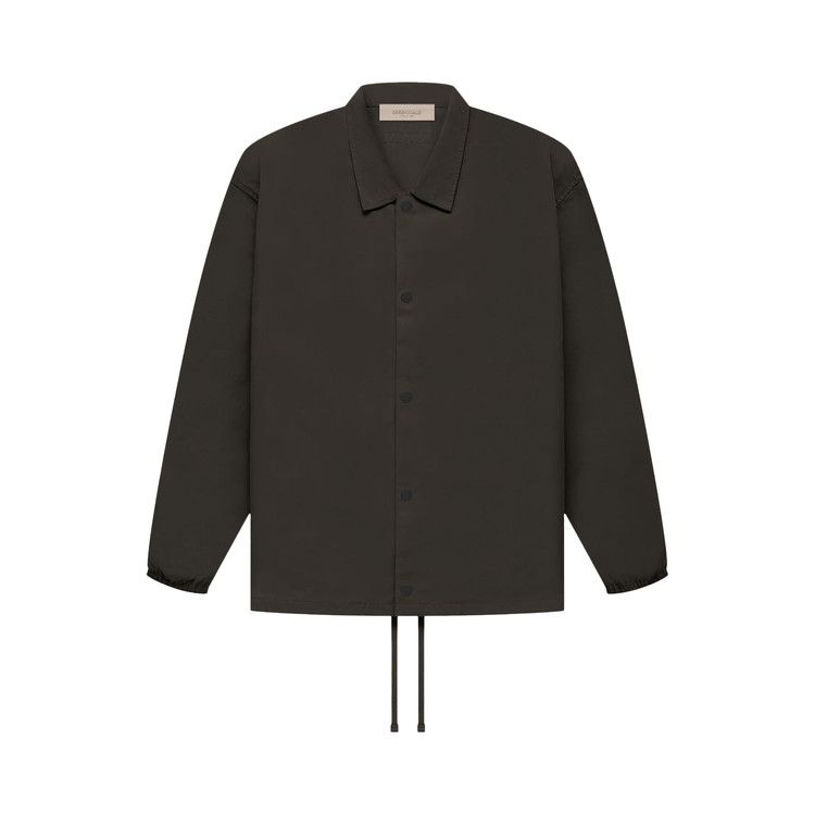 Fear of God Essentials Coaches Jacket 'Off Black'