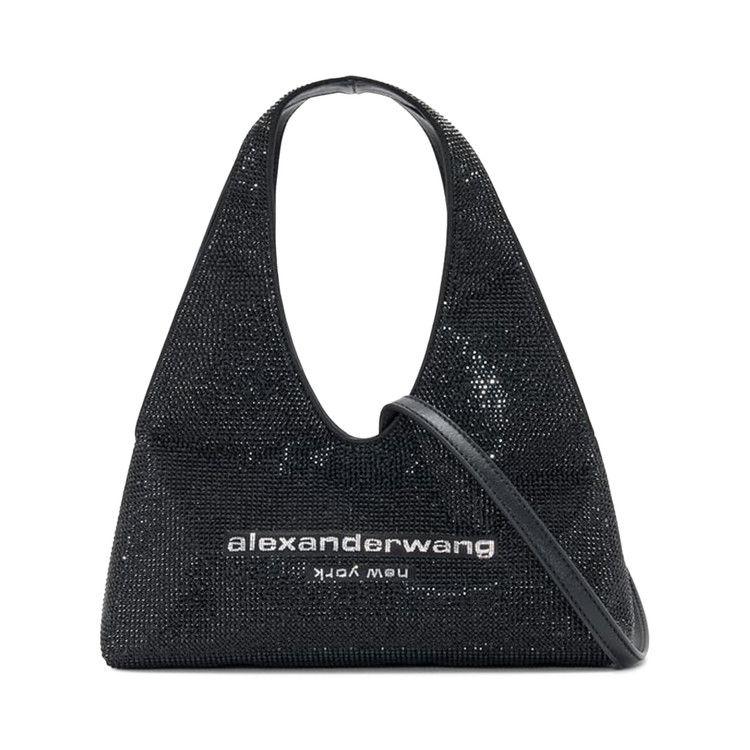 Alexander Wang Crossbody Strap Pike Mini Hobo 'Black'