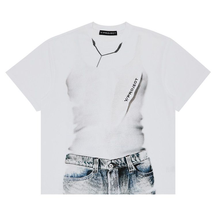 Y/Project Trompe L'Oeil T-Shirt 'White'