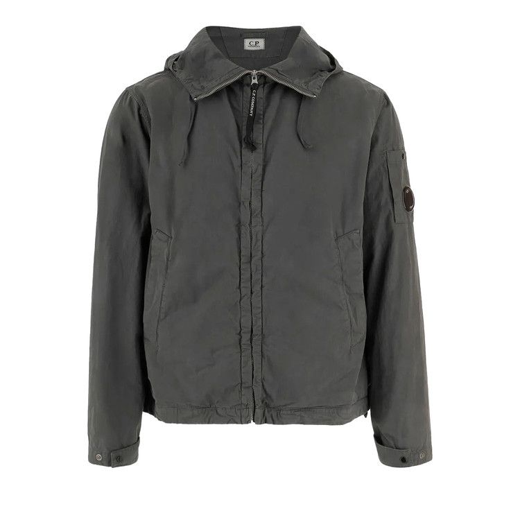 C.P. Company Micro-Reps Hooded Lens Jacket 'Gunmetal'