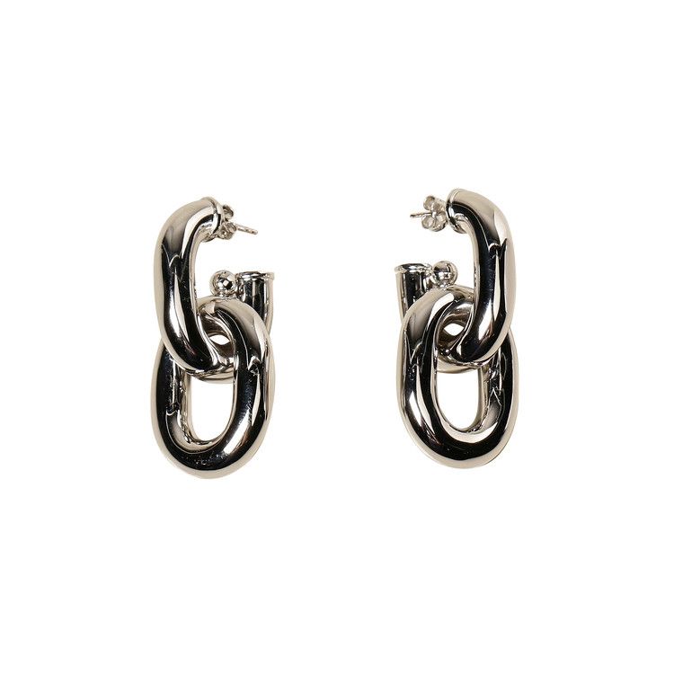 Rabanne XL Link Earrings 'Silver'