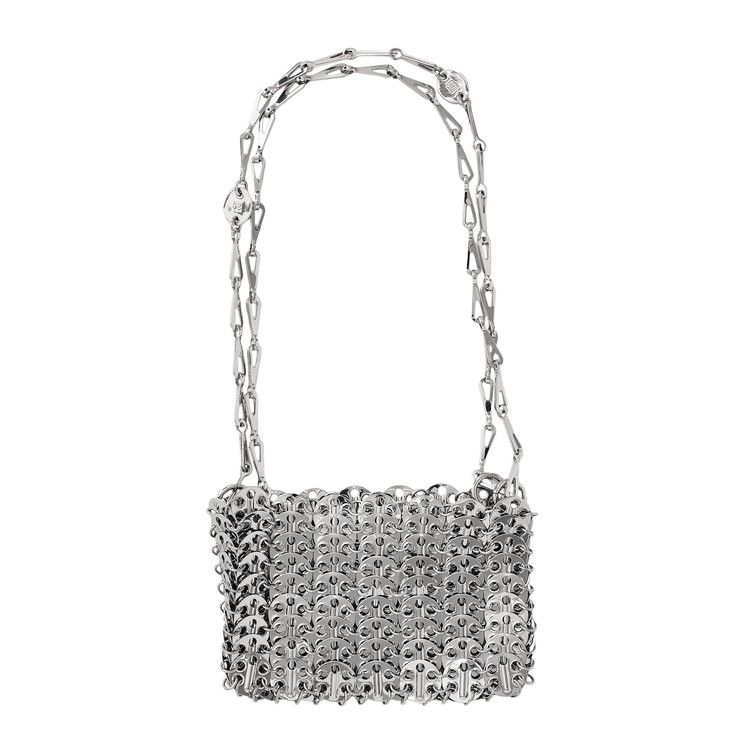 Rabanne 1969 Nano Bag 'Silver'