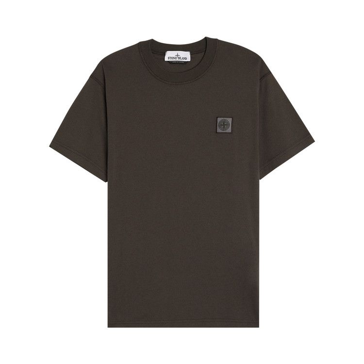 Stone Island Fissato Garment Dyed T-Shirt 'Charcoal'