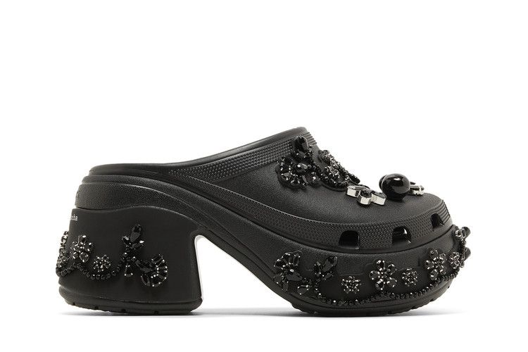 Simone Rocha x Crocs Siren Clog 'Black'