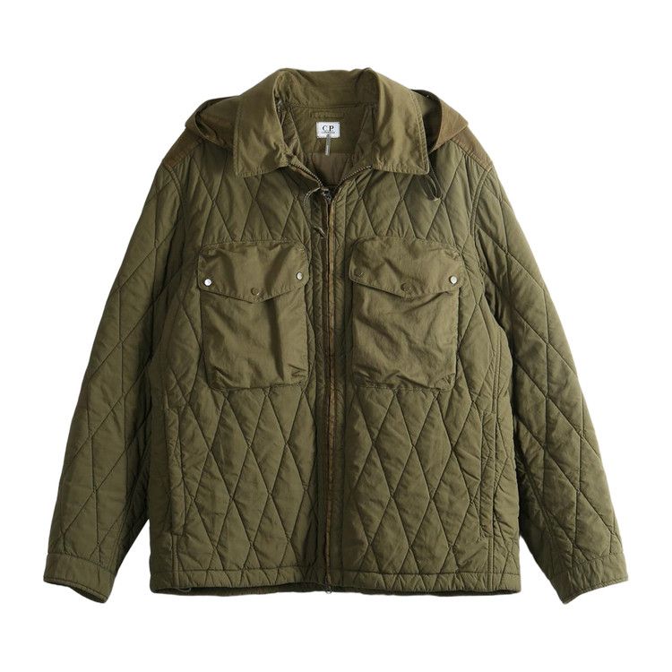 C.P. Company GD Liner Mixed Goggle Jacket 'Ivy Green'