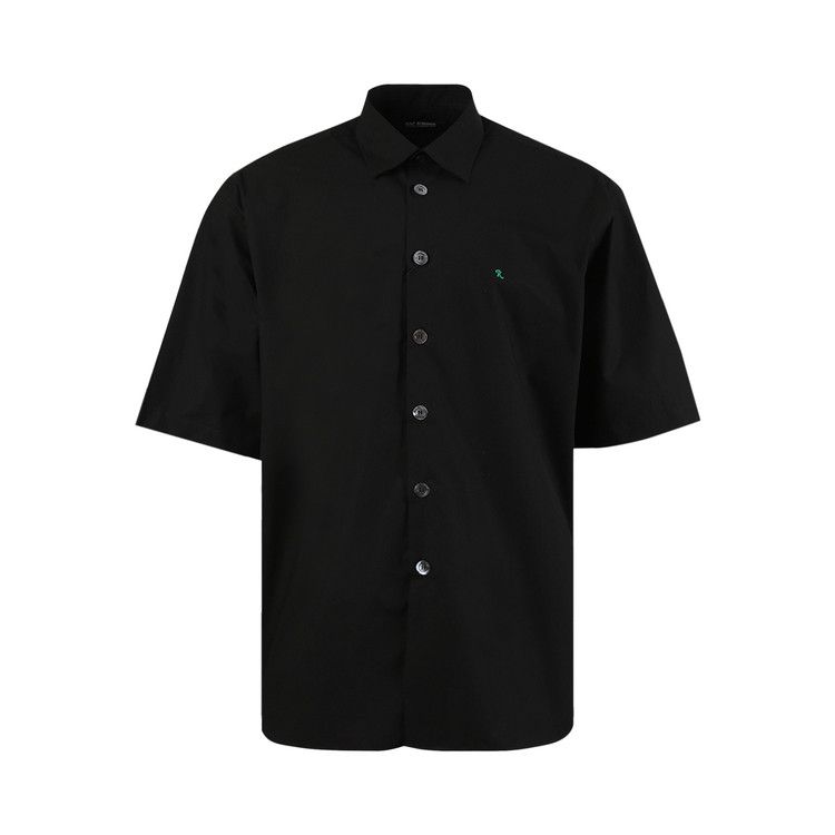 Raf Simons Short-Sleeve Shirt With Grimcrawler Embroidery 'Black'