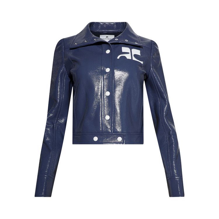 Courrèges Vinyl Reedition Jacket 'Dusk Blue'