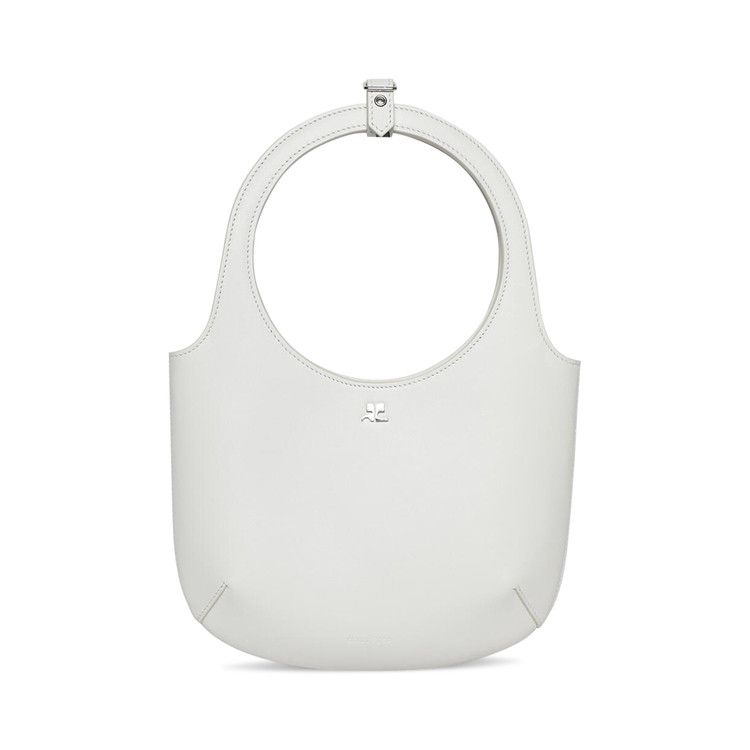 Courrèges Holy Leather Bag 'White'
