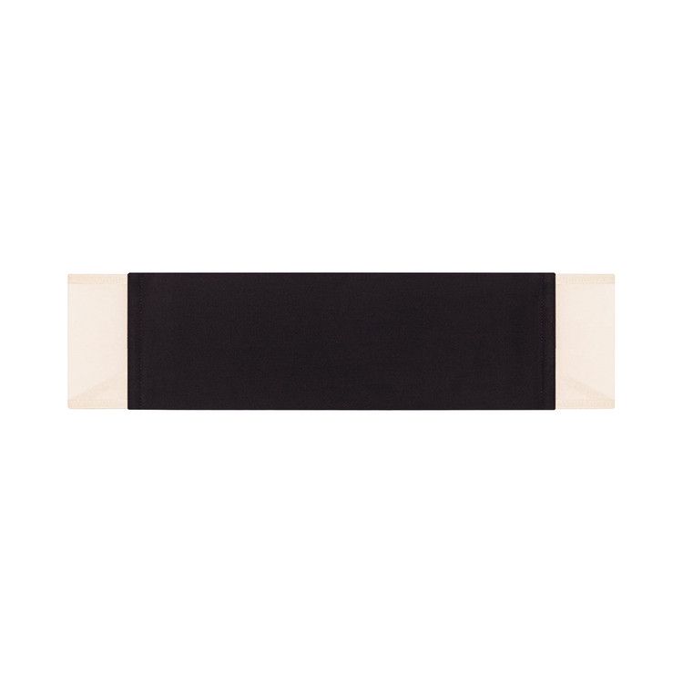 Courrèges Illusion Crepe Jersey Bra 'Black/Sand'