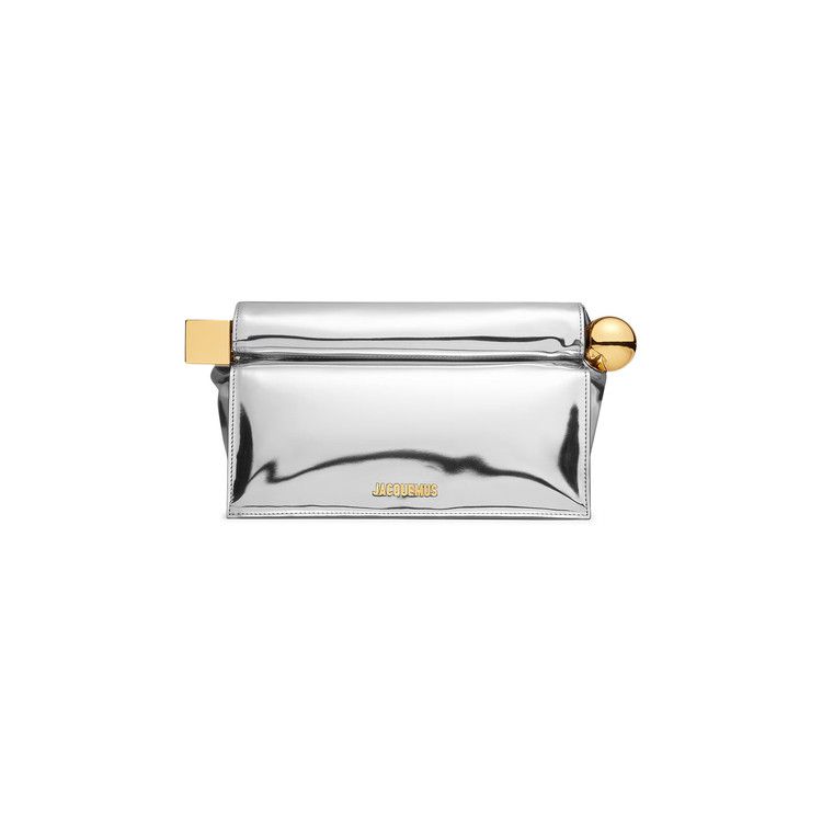 Jacquemus La Pochette Rond Carre 'Silver'