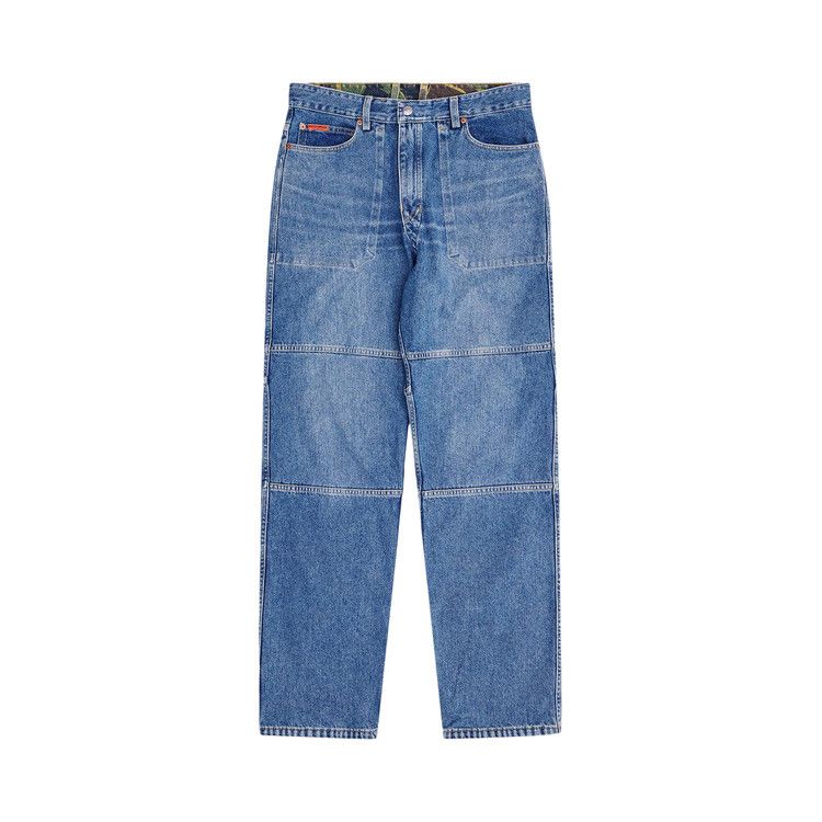 Martine Rose Reversible Camo Jean 'Blue'