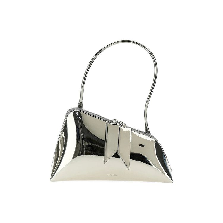 The Attico Sunrise Shoulder Bag 'Silver'