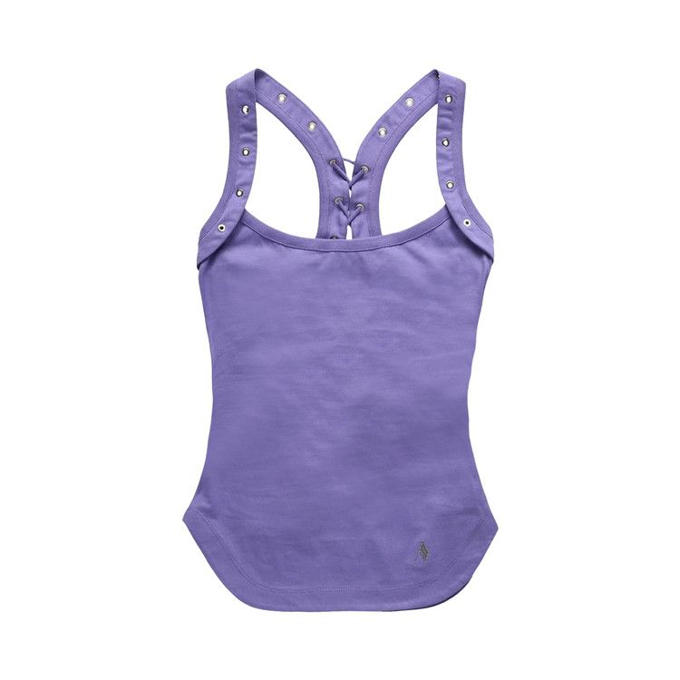 The Attico Eyelet Detail Top 'Violet'