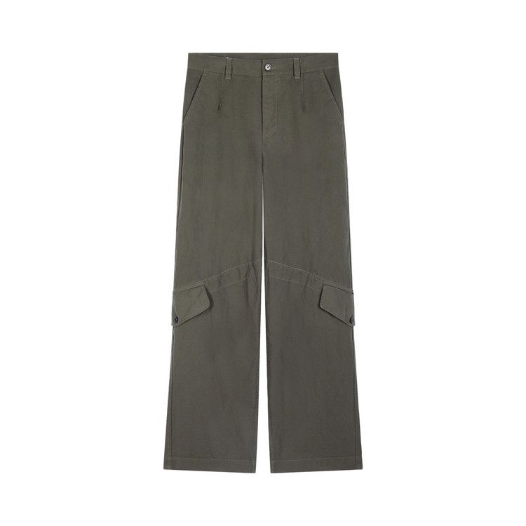 Dries Van Noten Loose Fit Wide Leg Pants 'Grey'