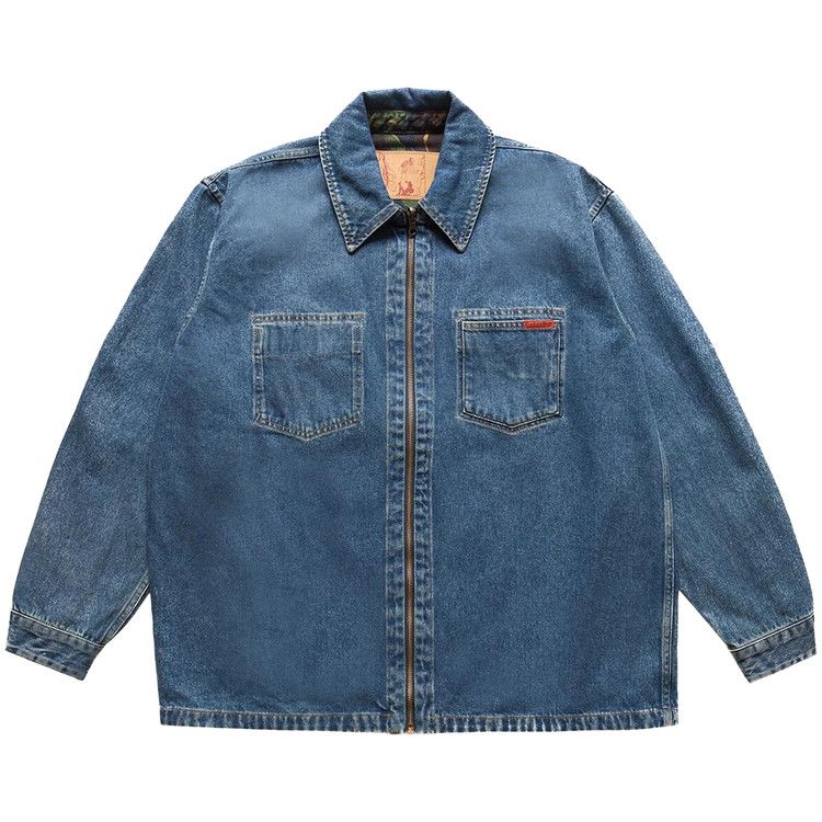 Martine Rose Reversible Camo Shirt 'Blue'