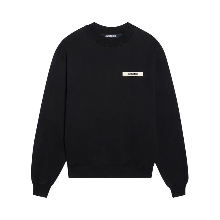 Jacquemus Le Gros Grain Sweatshirt 'Black'