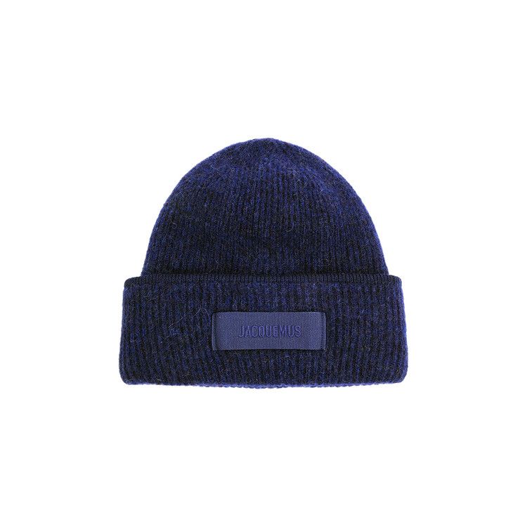 Jacquemus Le Bonnet Gros Grain Beanie 'Navy'