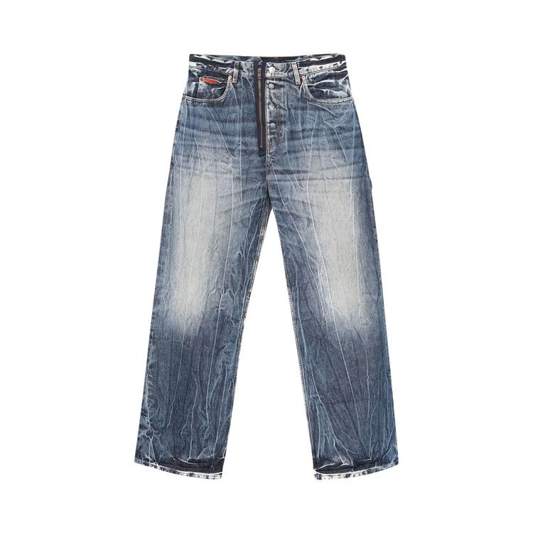 Martine Rose Casual Jean 'Blue Acid'